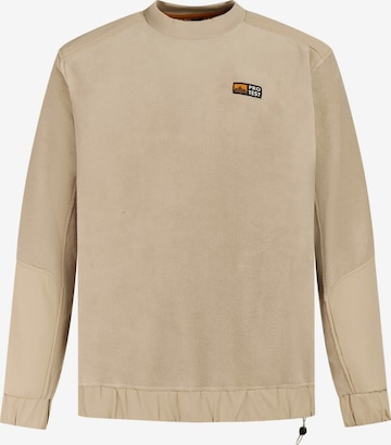 PROTEST Pullover 'PRTKeenan' in Braun: Vorderseite
