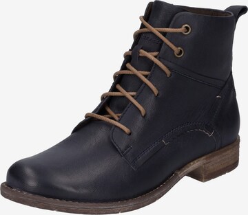 JOSEF SEIBEL Ankle Boots in Blue: front