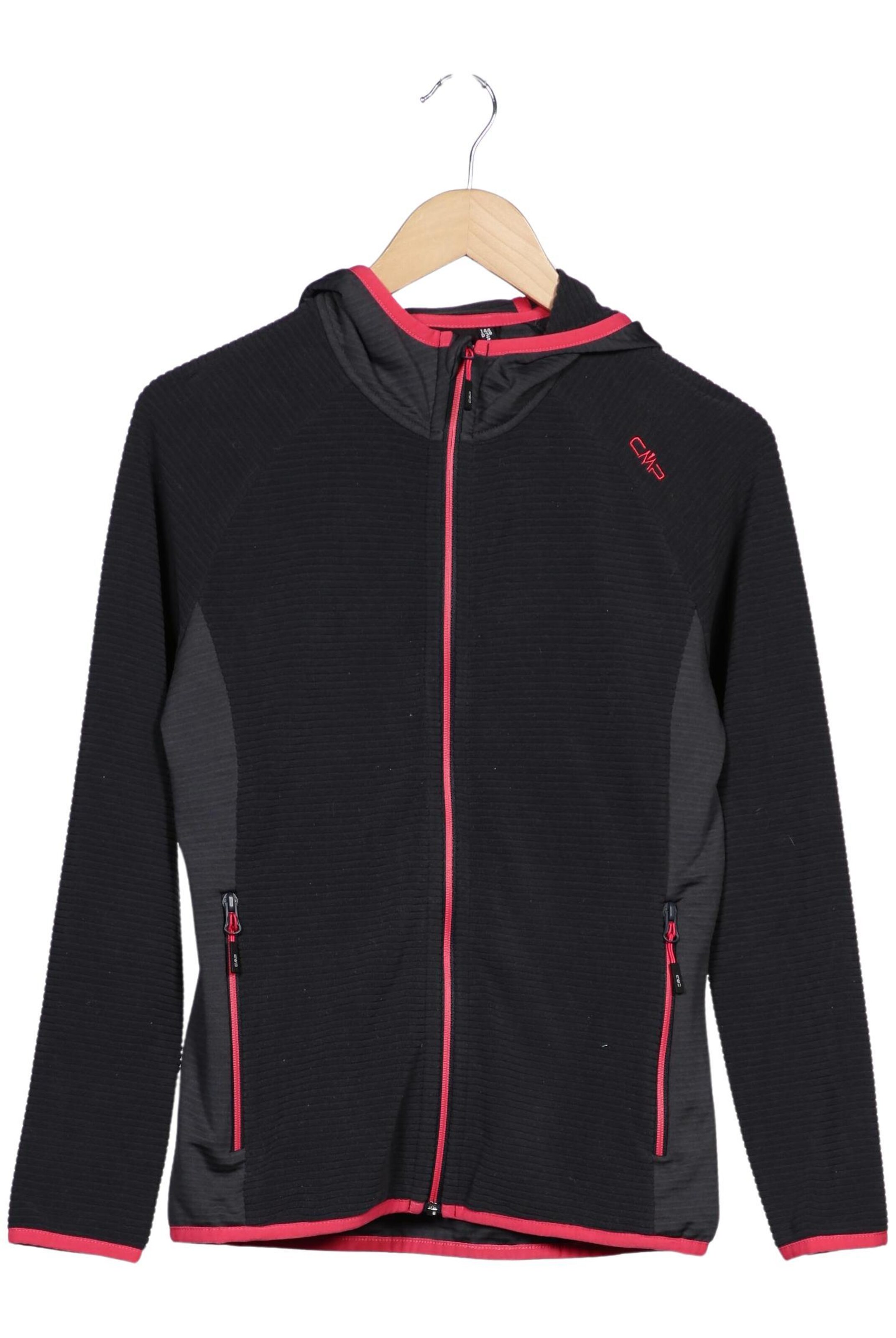 CMP Kapuzenpullover M in Schwarz: Vorderseite