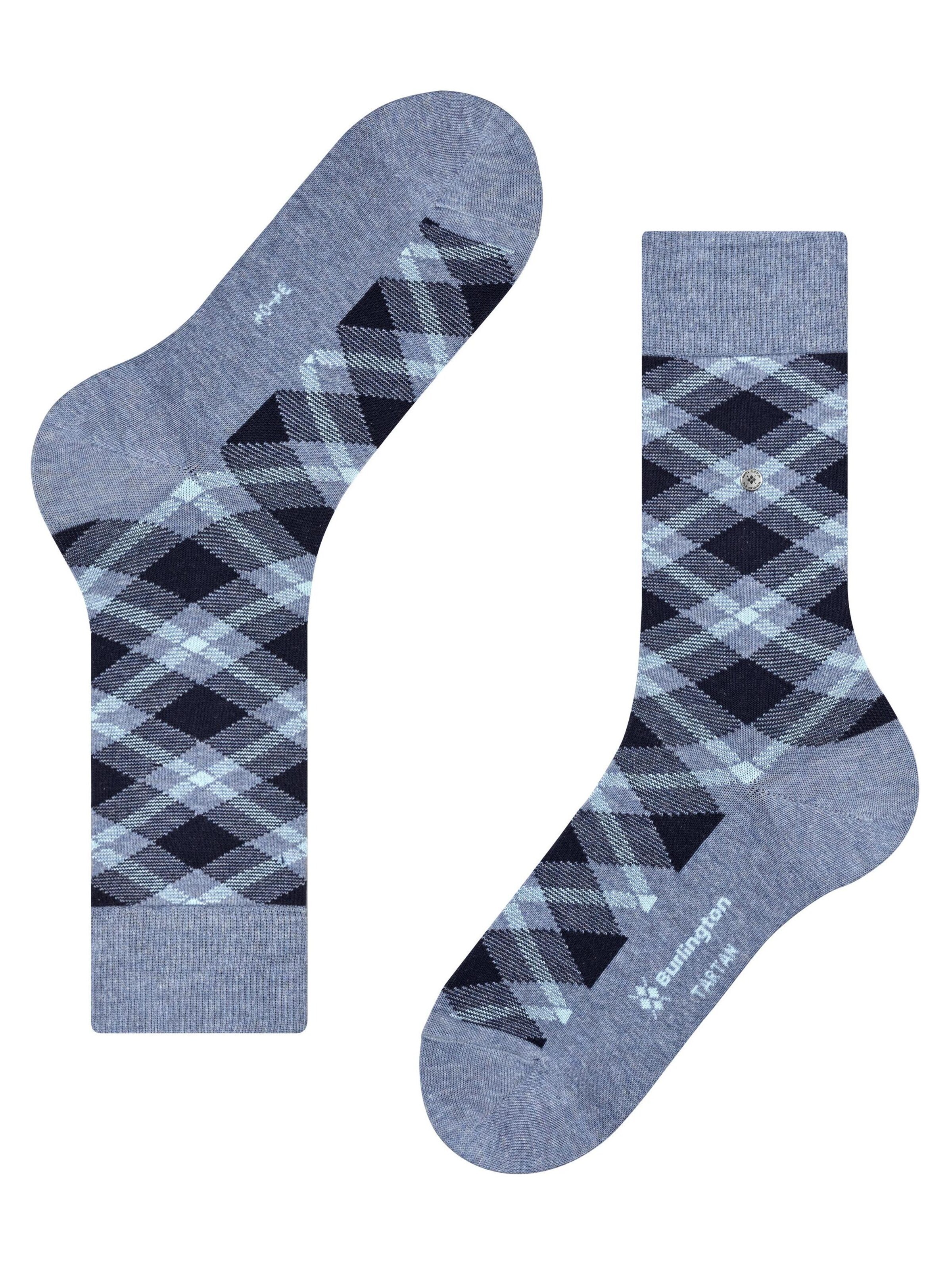 BURLINGTON Socken 'Tartan'‌ in Blau