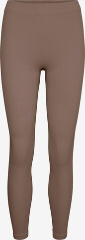 Leggings 'Eve' VERO MODA en marron : devant