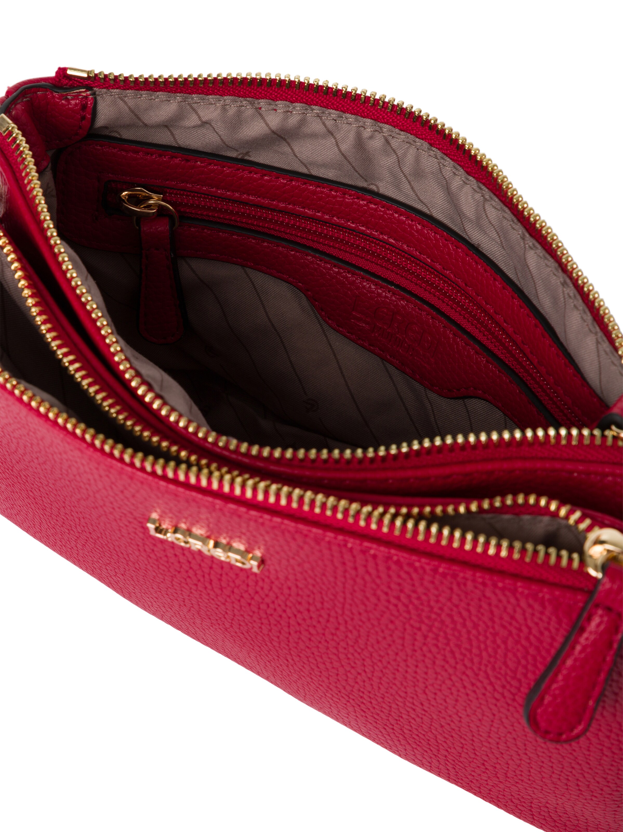 L.CREDI Umhängetasche 'Ella' in Rot