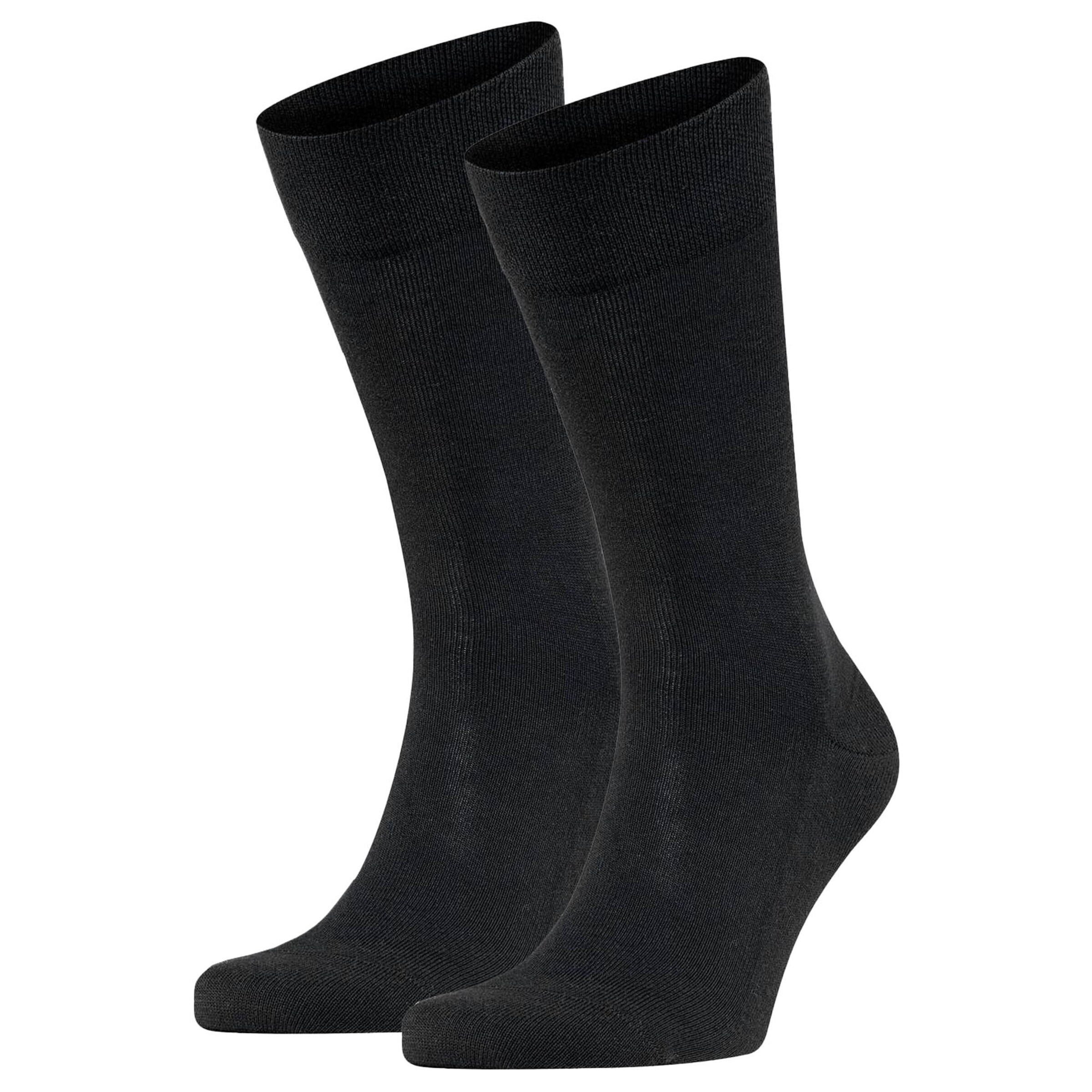 FALKE - Calcetines deportivos en negro: frente