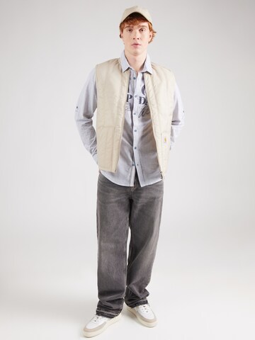 CAMP DAVID Regular fit Button Up Shirt in Blue