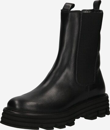 Kennel & Schmenger Chelsea boots 'Push' in Black: front