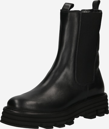 Kennel & Schmenger Chelsea Boots 'Push' in Schwarz: predná strana