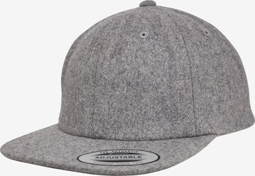 Casquette 'Melton' Flexfit en gris : devant