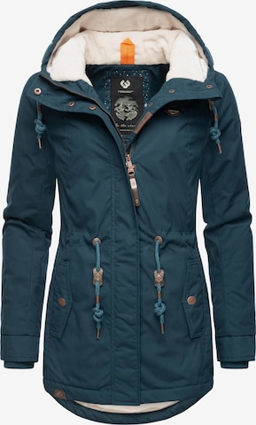 Ragwear Jacke 'Monadis' in Blau: predná strana