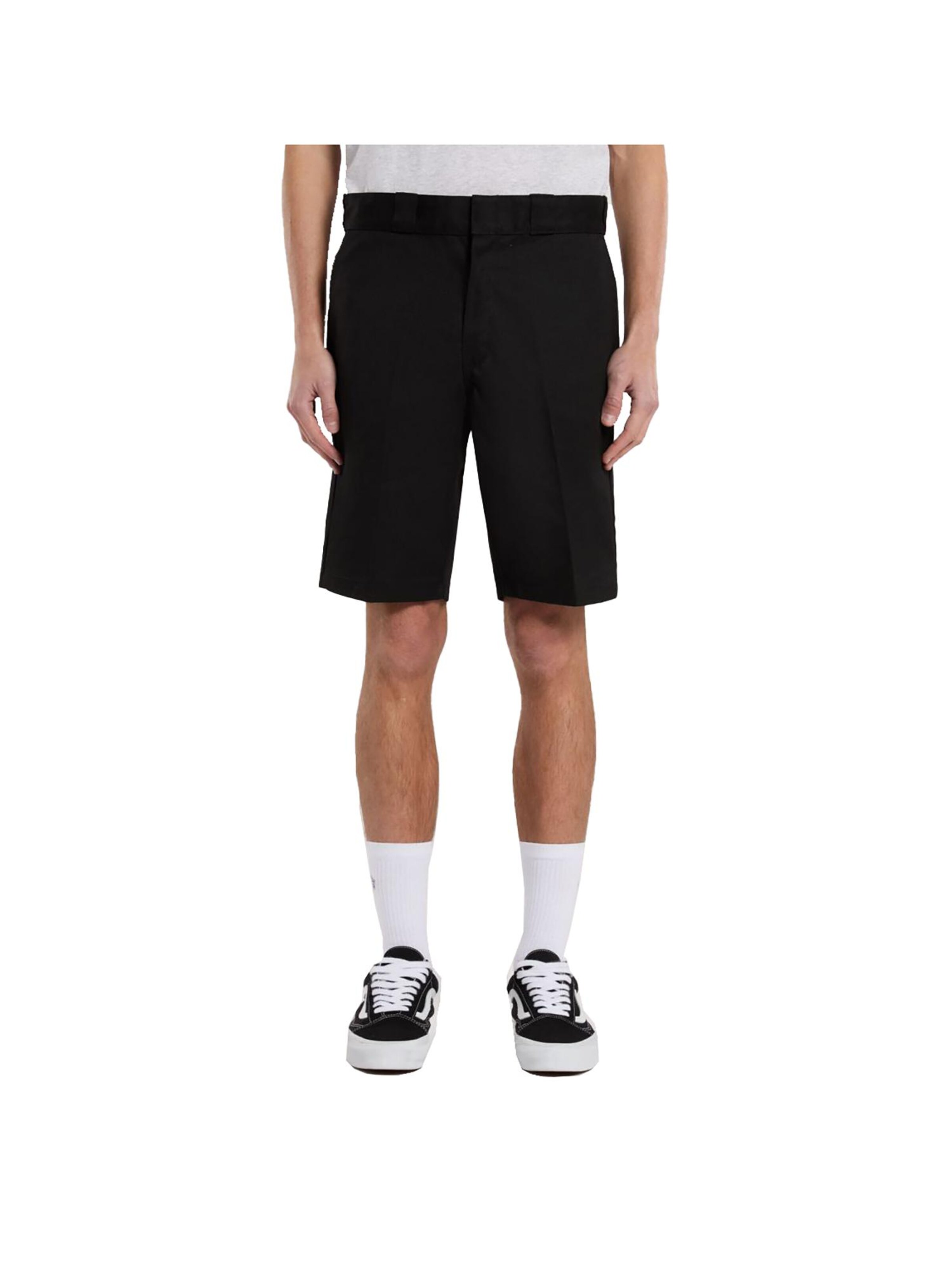 DICKIES Regular Pants '874' in Black: front