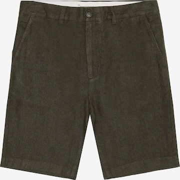 KnowledgeCotton Apparel Regular Pants in Green: front