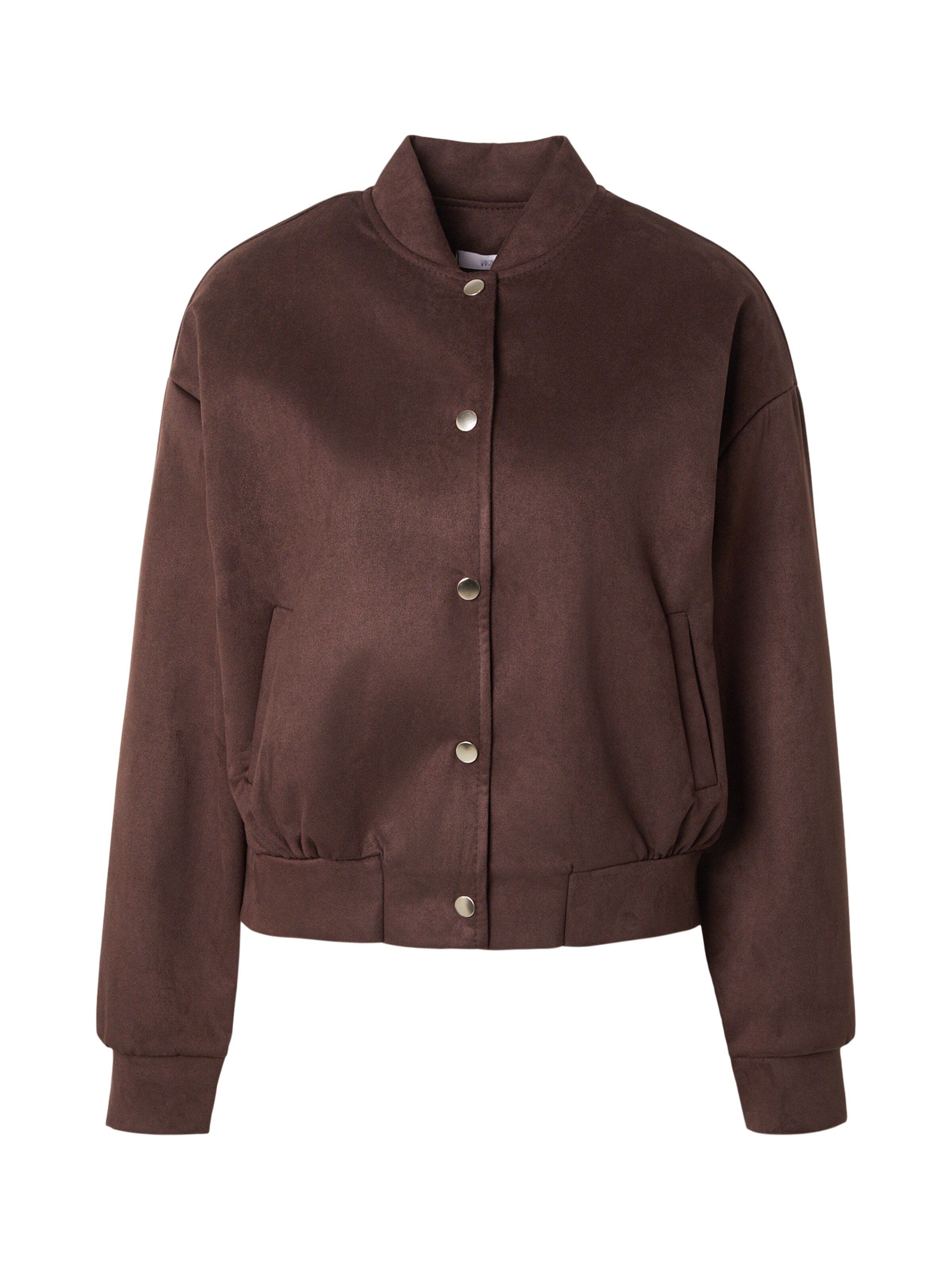 Hailys Veste mi-saison 'Ko44nni' en chocolat, Vue avec produit