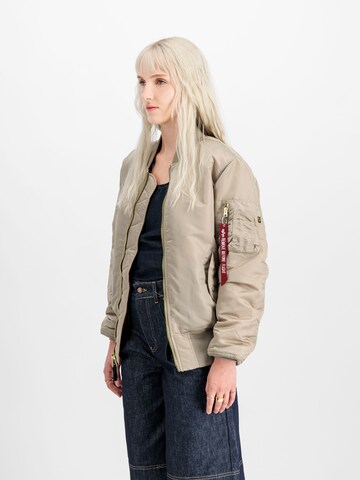 ALPHA INDUSTRIES Übergangsjacke 'MA-1 Heritage'‌‌‌‌‌‌ in Beige