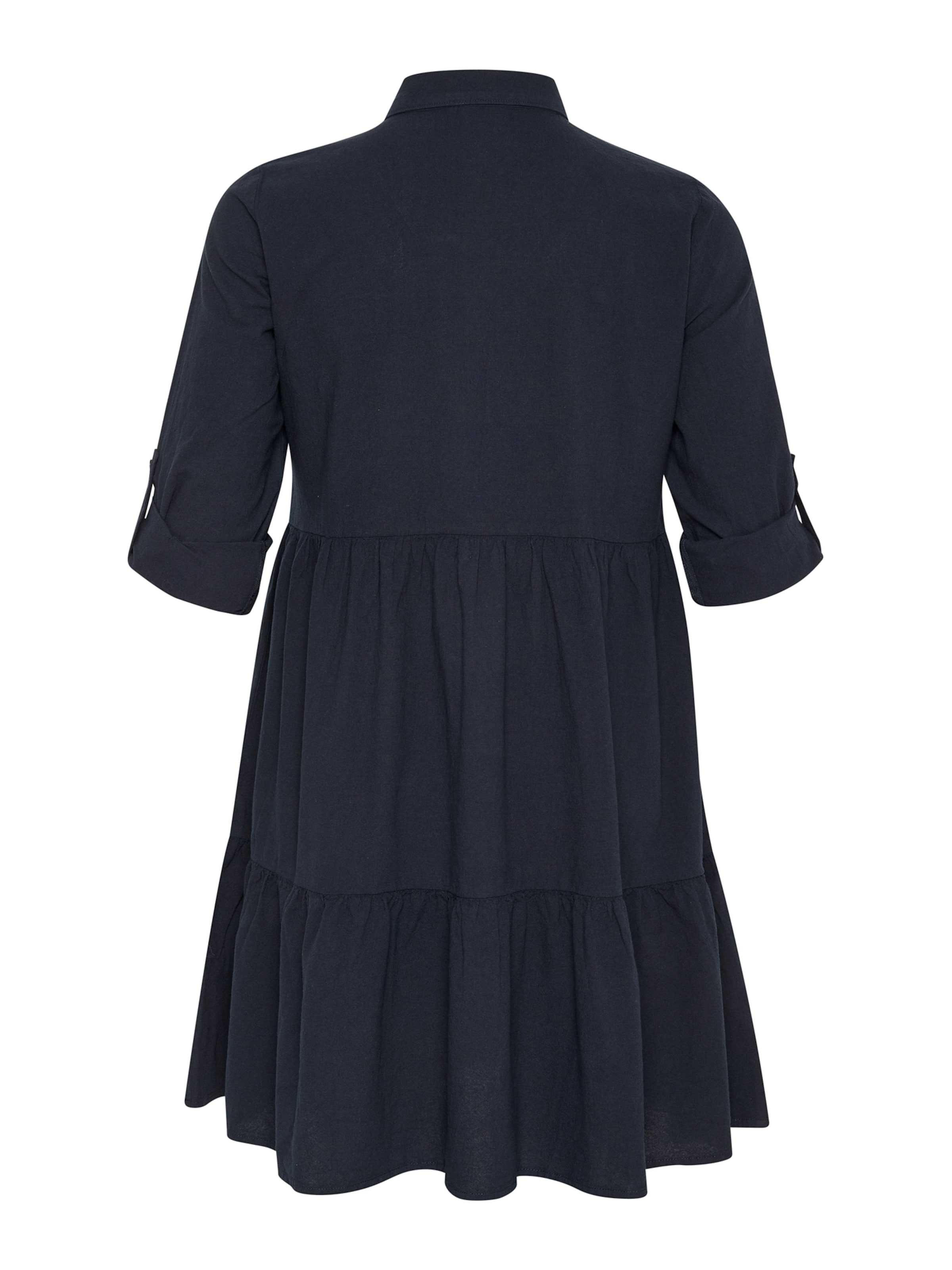 Rochie tip bluză 'KCnana' de la KAFFE CURVE pe albastru