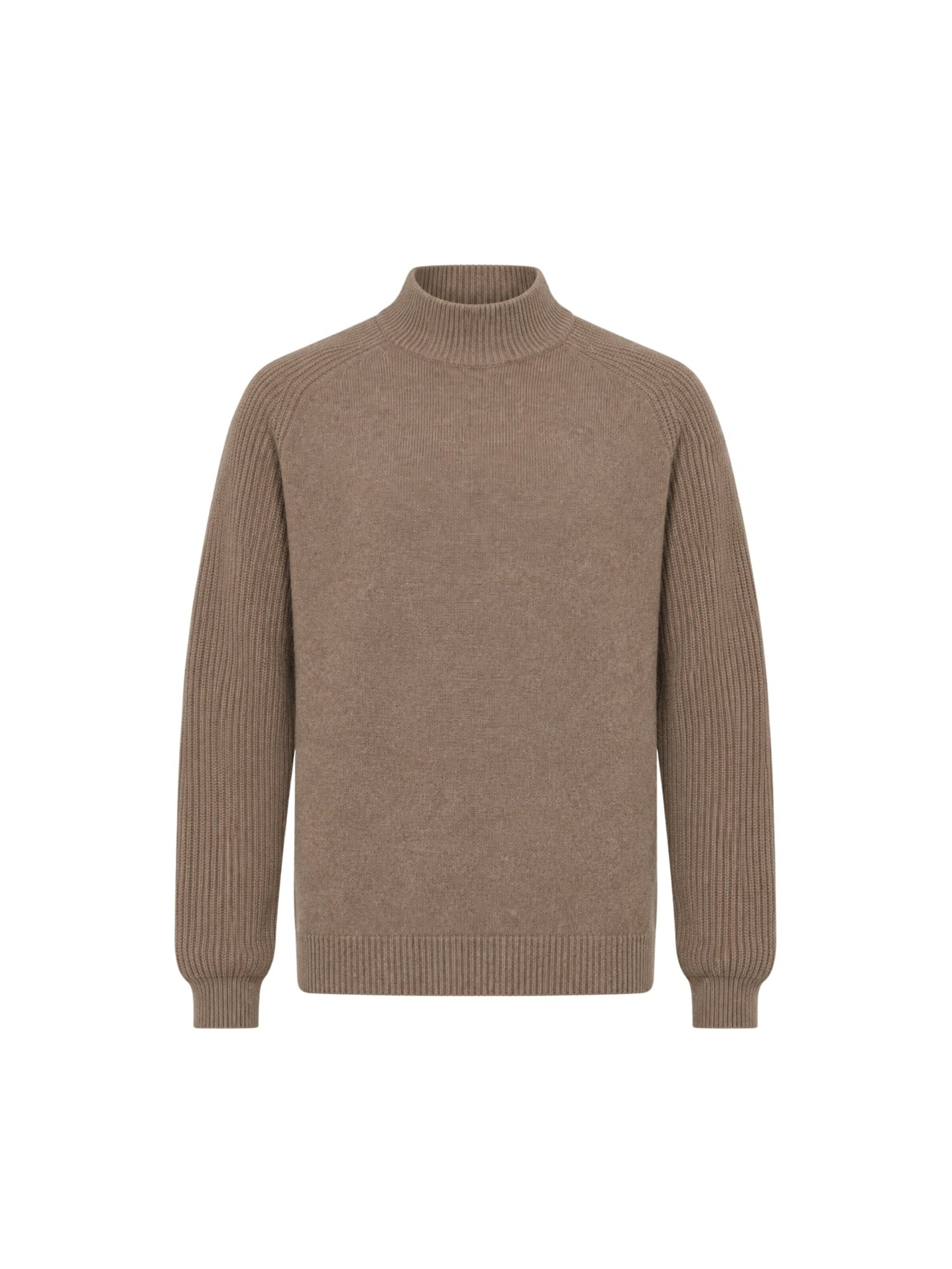 Pullover di Daniele Fiesoli in beige: frontale