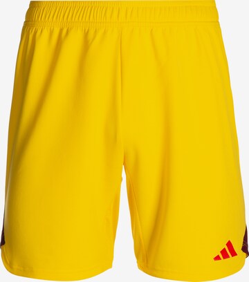 Loosefit Pantalon de sport 'Tiro 23' ADIDAS PERFORMANCE en jaune : devant