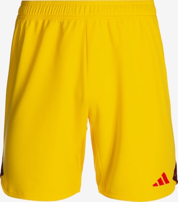 Loosefit Pantaloni sportivi 'Tiro 23' di ADIDAS PERFORMANCE in giallo: frontale