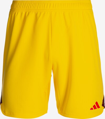 ADIDAS PERFORMANCE Pantalon de sport 'Tiro 23' en jaune / rouge / noir, Vue avec produit