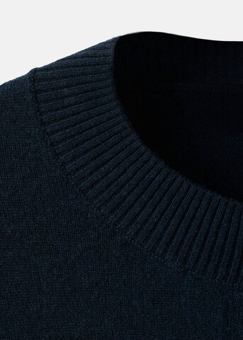 MANGO MAN Knit Cardigan 'Renzob' in Blue