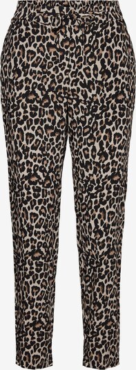 VERO MODA Byxa i brun / ljusbrun / greige / svart, Produktvy