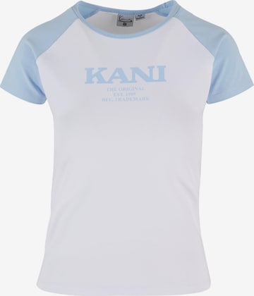 Maglietta di Karl Kani in bianco: frontale