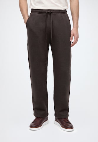 regular Pantaloni di Abercrombie & Fitch in marrone: frontale