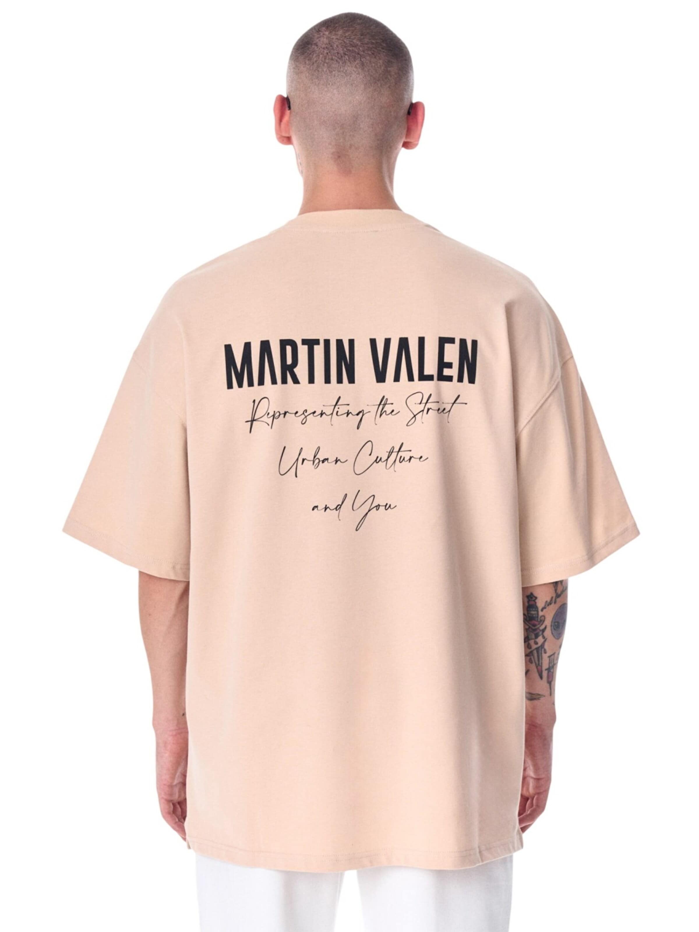 MARTIN VALEN Shirt in Beige