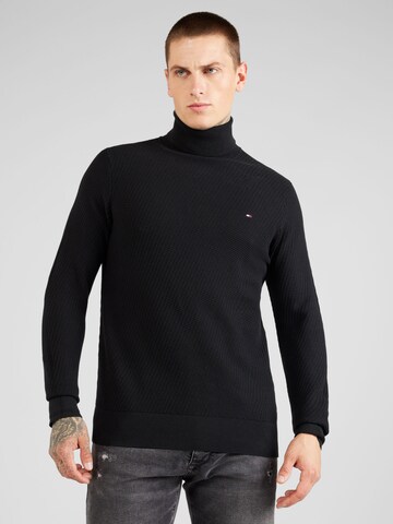 Pullover di TOMMY HILFIGER in nero: frontale