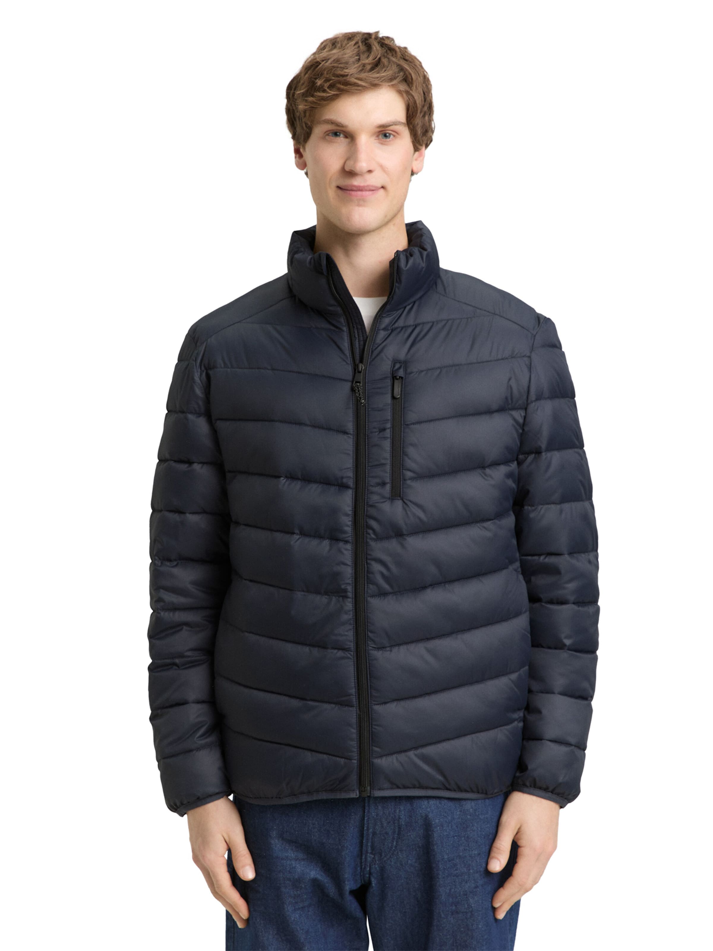 TOM TAILOR DENIM Jacke in Blau: Vorderseite