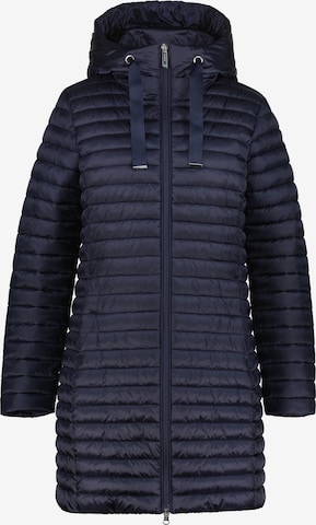 LUHTA Pitkä talvitakki 'Hietois D' värissä sininen: etupuoli