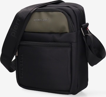 Borsa a tracolla di PIERRE CARDIN in nero: frontale