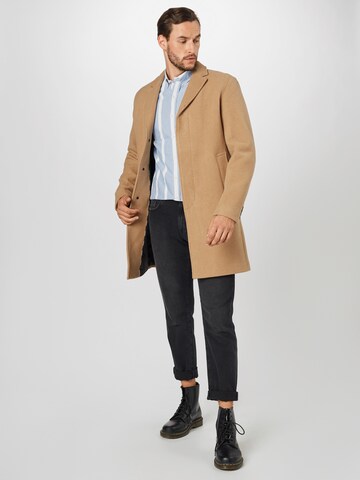 SELECTED HOMME Regular fit Tussenjas 'Hagen' in Bruin