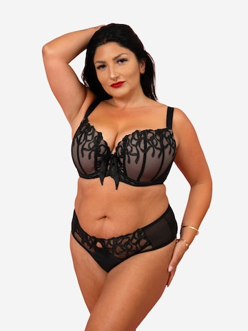 Invisible Soutien-gorge 'CHÉRIE CHÉRIE' SugarShape en noir