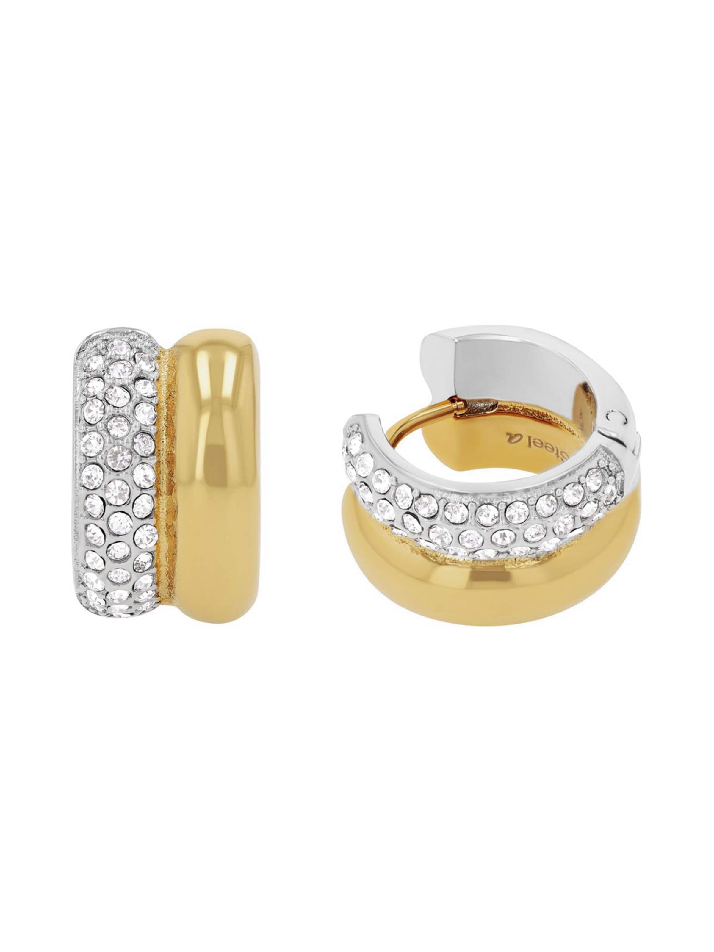JOOP! Oorbellen in One Size in de kleur Goud / Zilver, Productweergave