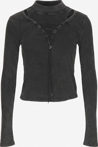 myMo ROCKS - Camisa em cinzento: frente