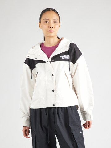 THE NORTH FACE - Casaco outdoor 'Reign On' em branco: frente
