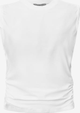 AllSaints Top | bela barva: sprednja stran