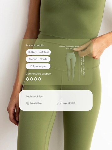 MyLibi Skinny Leggings i grön