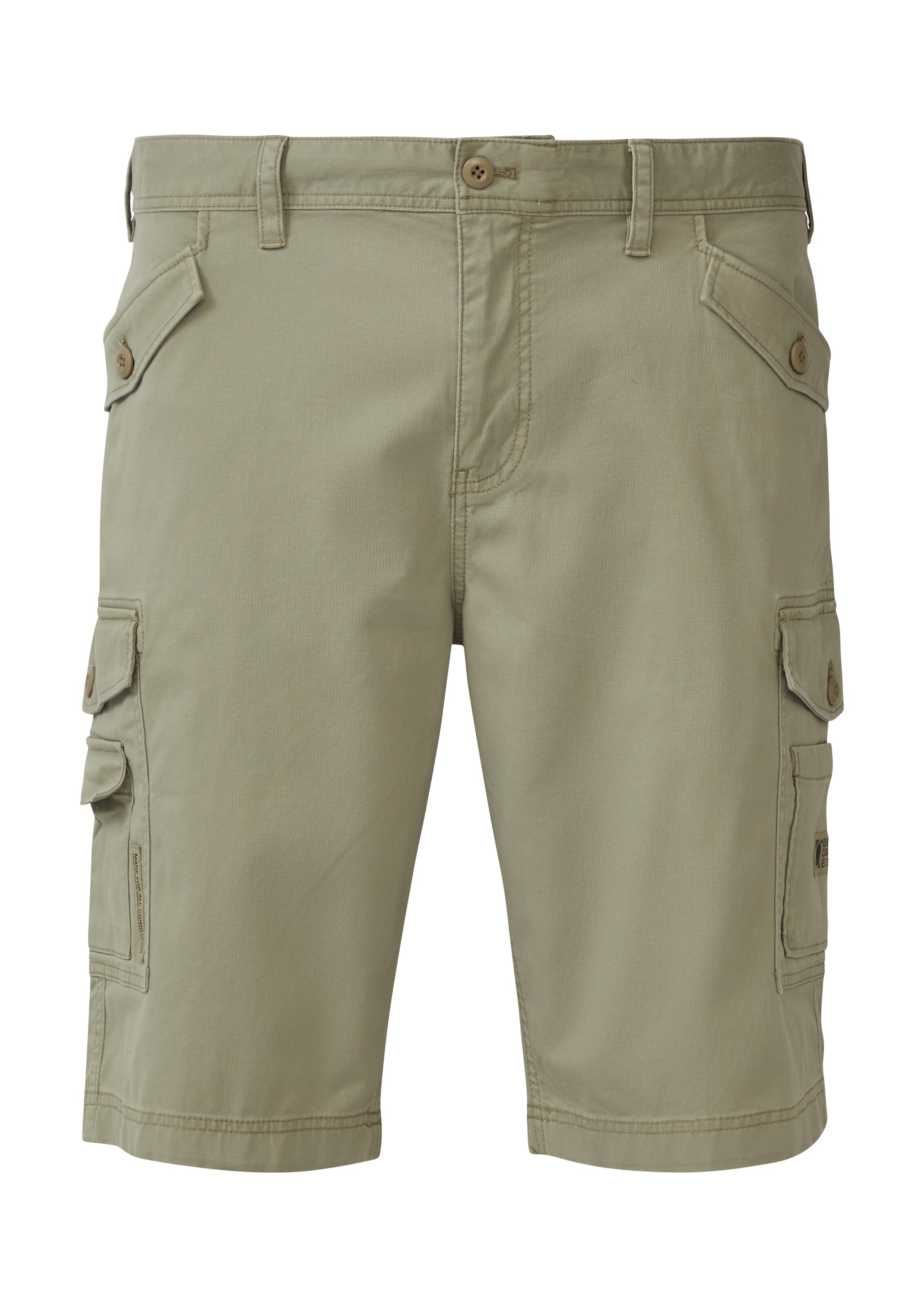 s.Oliver Regular Cargohose 'File' in Grün: Vorderseite