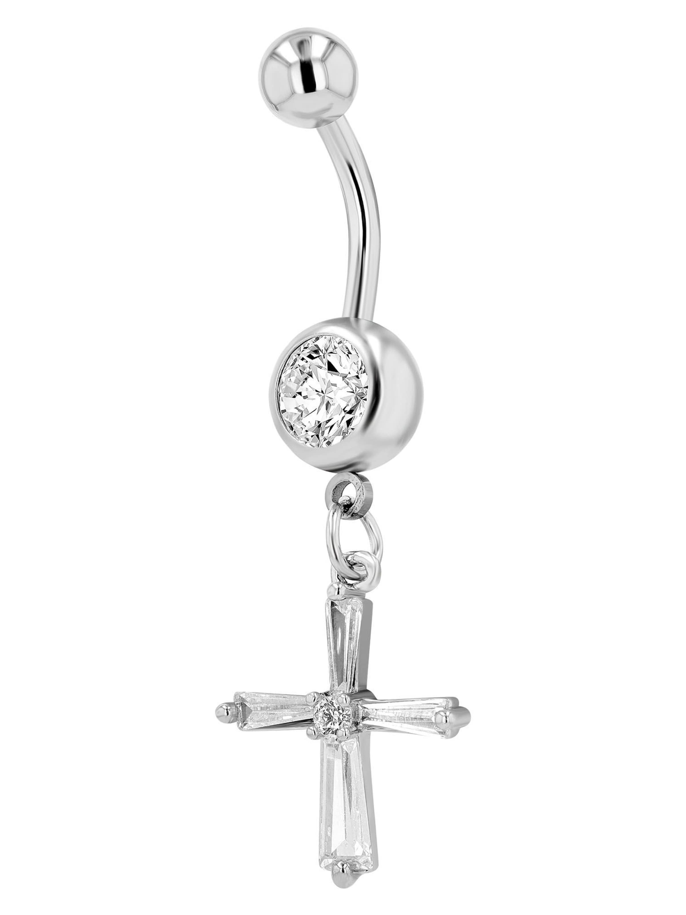 Akzent Piercings 'Selby, langlebig' in Silver