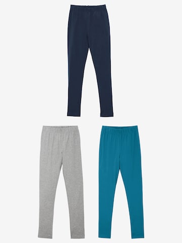 bonprix Skinny Leggings (3er Pack) in Blau