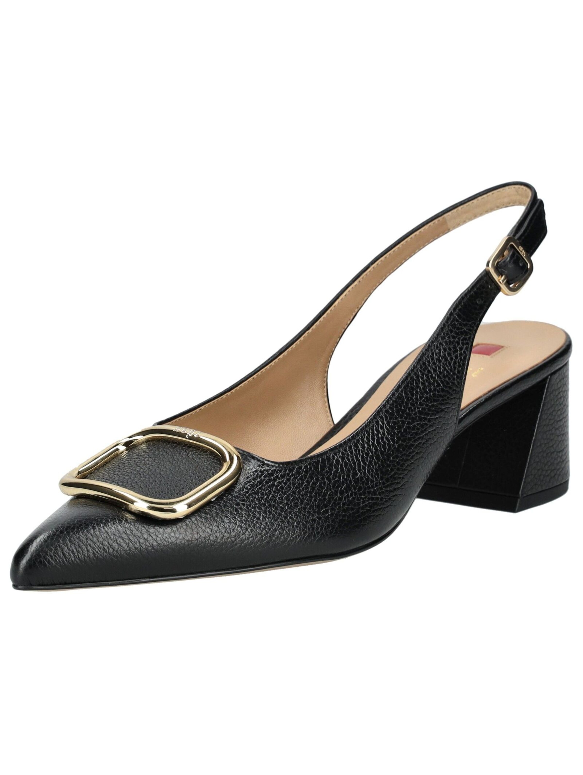 Décolleté sling di Högl in nero: frontale