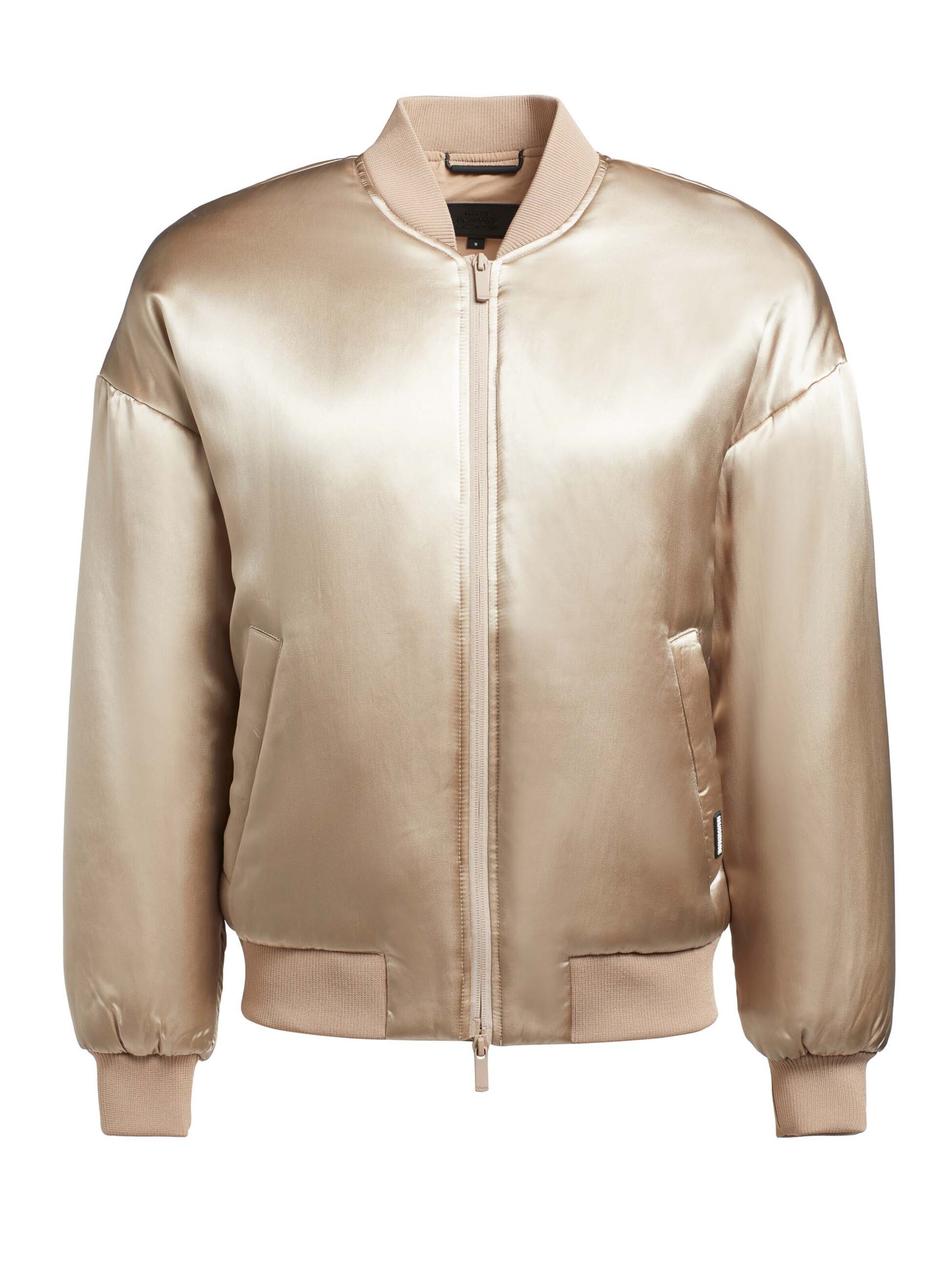 khujo Jacke 'Adone' in Beige: Vorderseite