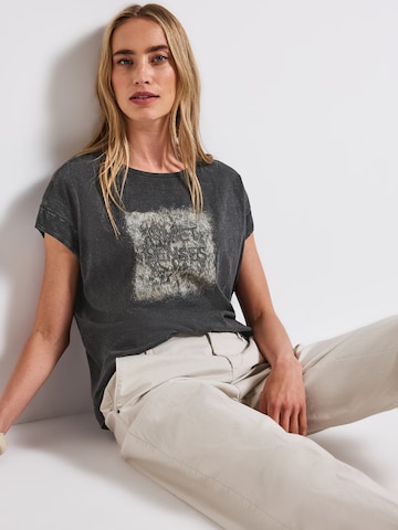STREET ONE - Camiseta en negro: frente