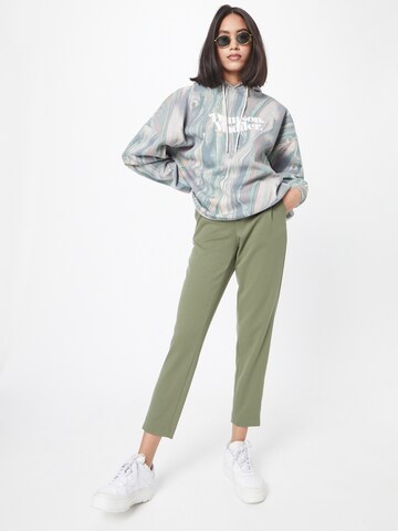 OBJECT Slim fit Pleat-front trousers 'LISA' in Green