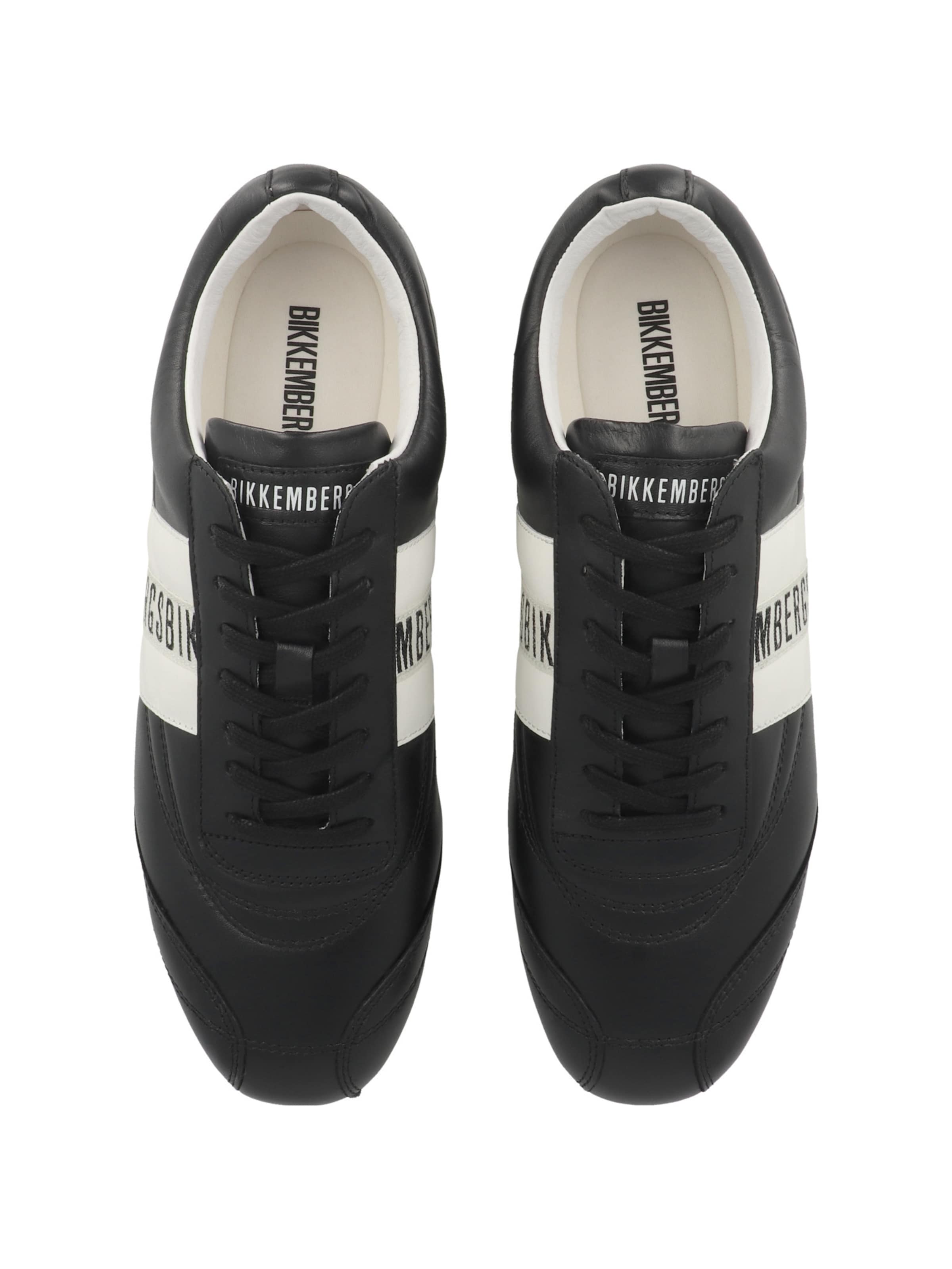 BIKKEMBERGS - Sapatilhas baixas 'Soccer' em preto