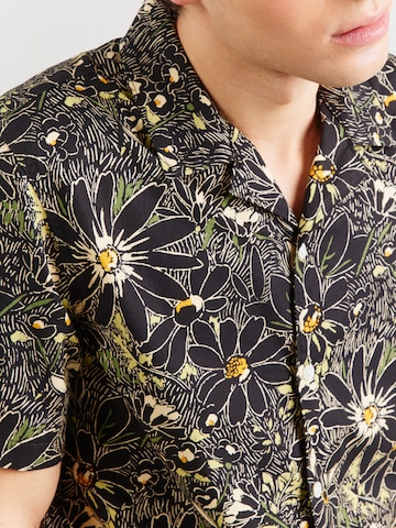 LEVI'S ® Regular fit Button Up Shirt 'SUNSET' in Black