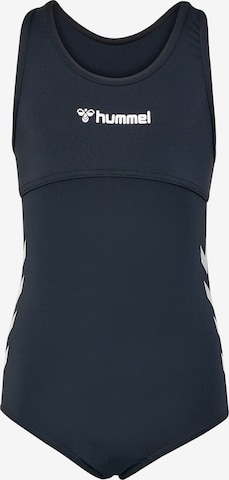 Hummel Swimsuit 'JENNA' in Blue: front