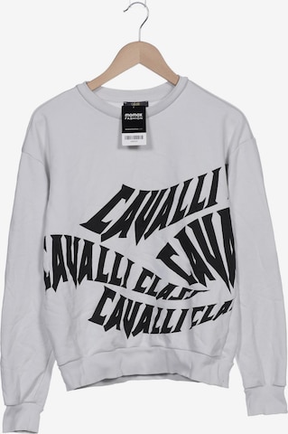 roberto cavalli Sweatshirt & Zip-Up Hoodie in M in White: front