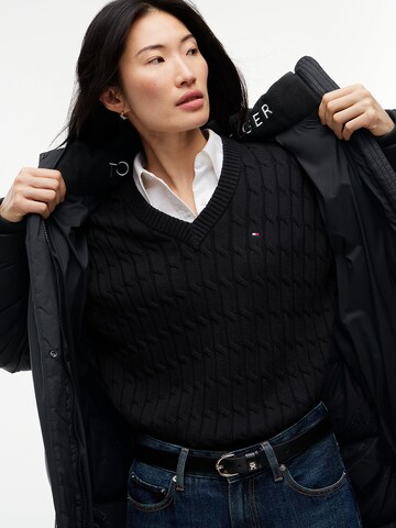 TOMMY HILFIGER Wintermantel in Zwart