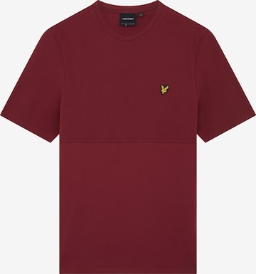 Maglietta di Lyle & Scott in rosso: frontale